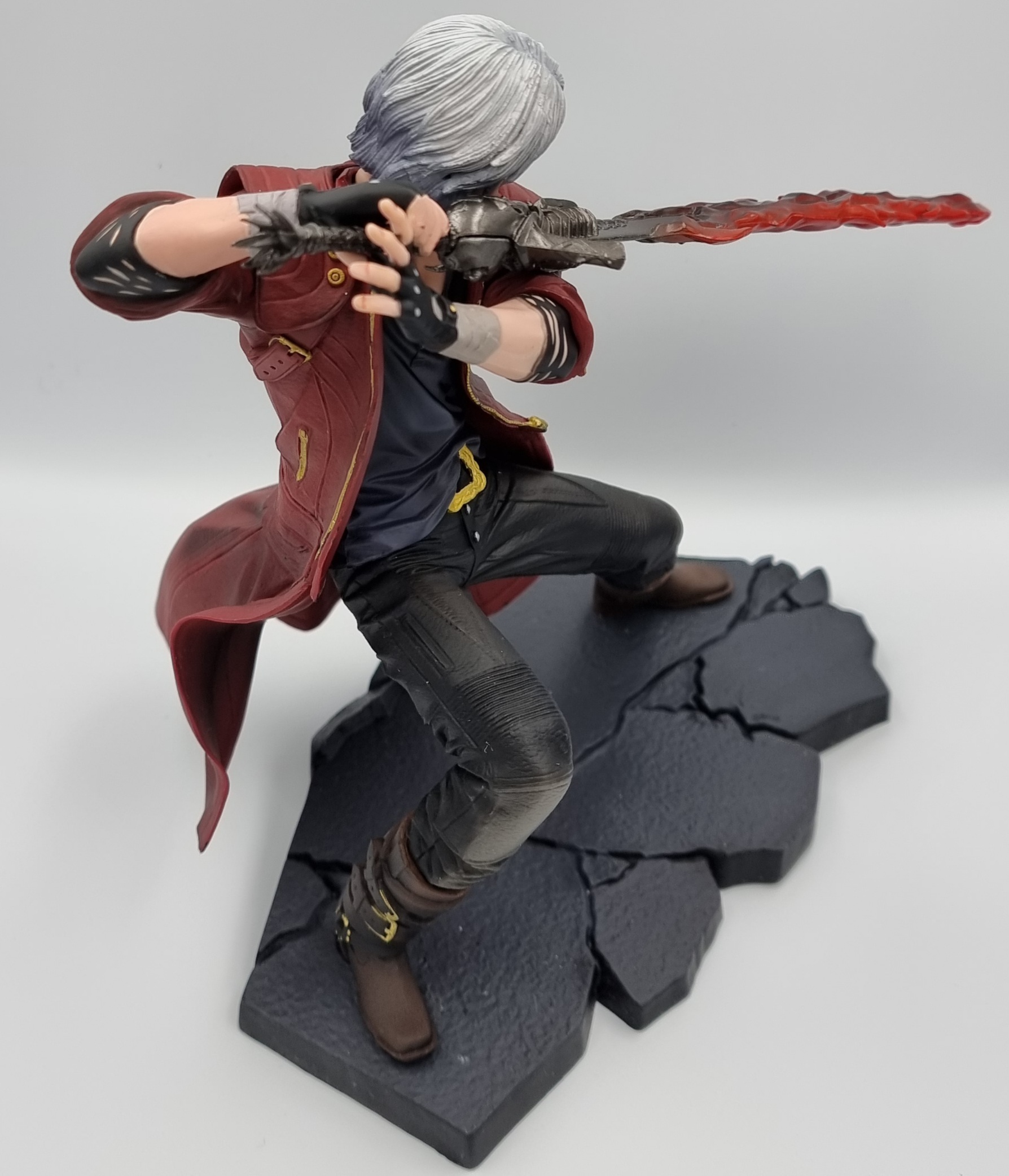 Saving Armless Dante - My, Dante, Needlework with process, Longpost, Devil may cry 5, Polymer clay