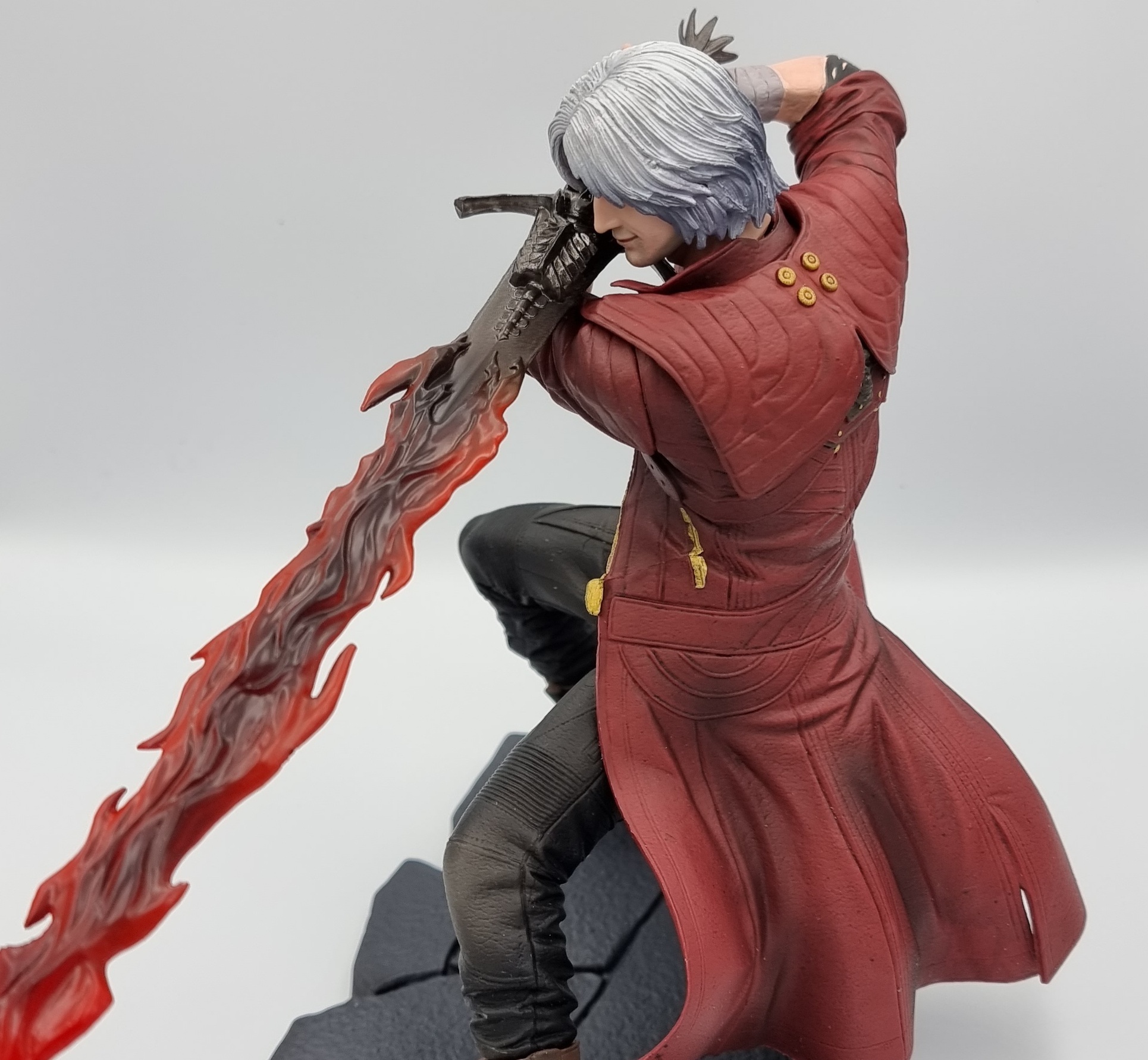 Saving Armless Dante - My, Dante, Needlework with process, Longpost, Devil may cry 5, Polymer clay