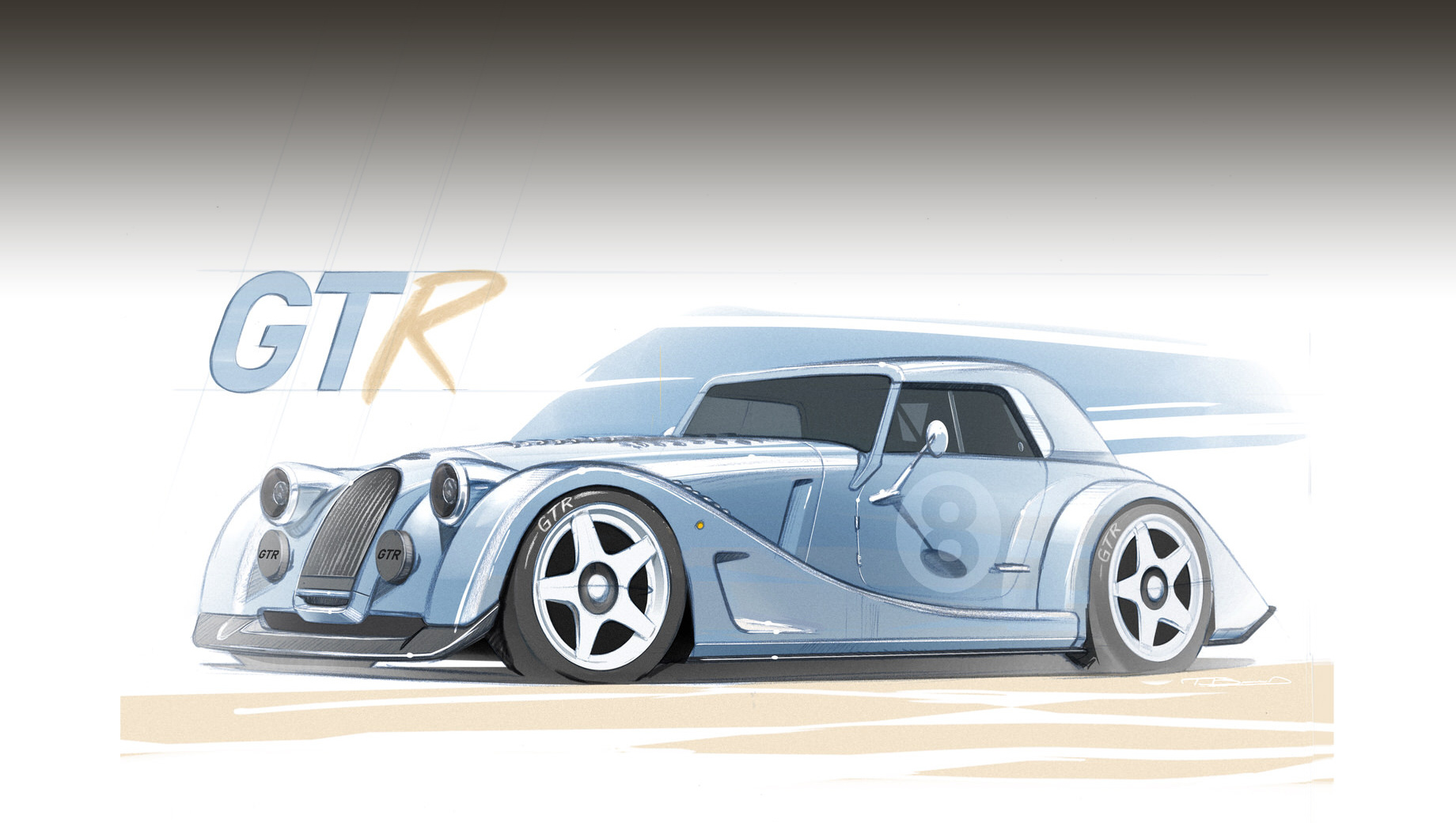 Morgan Plus 8 GTR will briefly return aspirated 4.8 to service - Auto, Restyling, Longpost