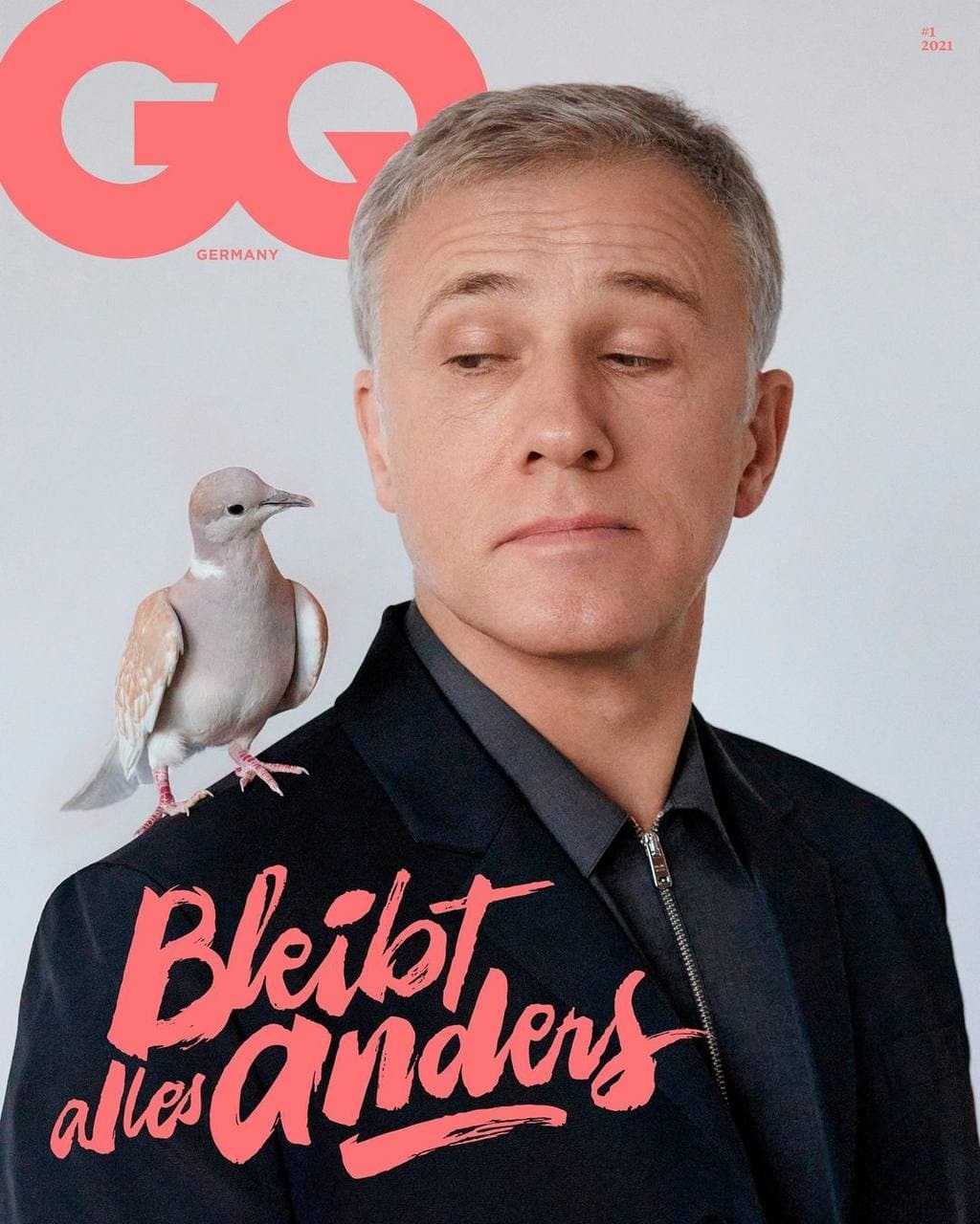 Кристоф Вальц для GQ Germany, 2021 | Пикабу