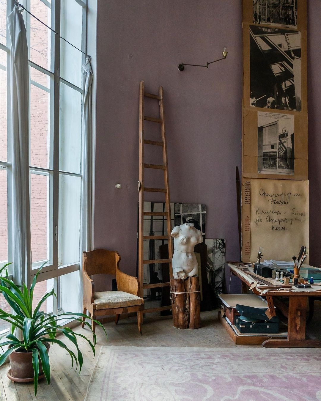 Inside the house of architect Konstantin Melnikov - My, Moscow, Melnikov, Architecture, Design, Interior Design, Longpost, Museum