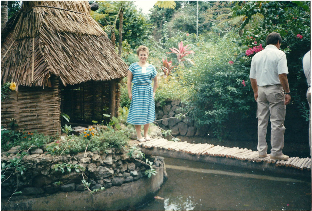 My mother and the Australian Aborigines, 1987 - My, Australia, Aborigines, the USSR