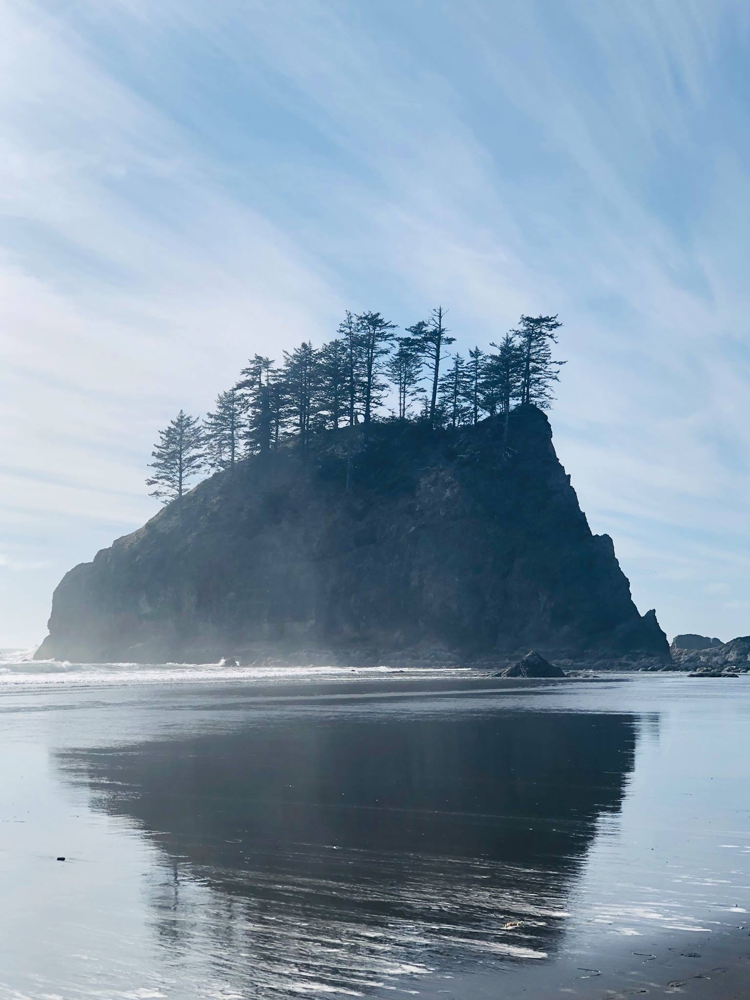 La Push - My, Seattle, USA, Ocean, Beach, Sunset, Longpost, dust, The photo