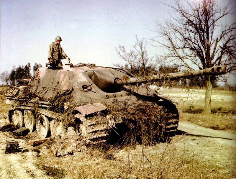 Combat Use of the Panzerjger V Jagdpanther Tank Destroyer - Video, Jagdpanther, Use of weapons, Armored vehicles, Wehrmacht, The Second World War, Longpost, Sau, Fighter