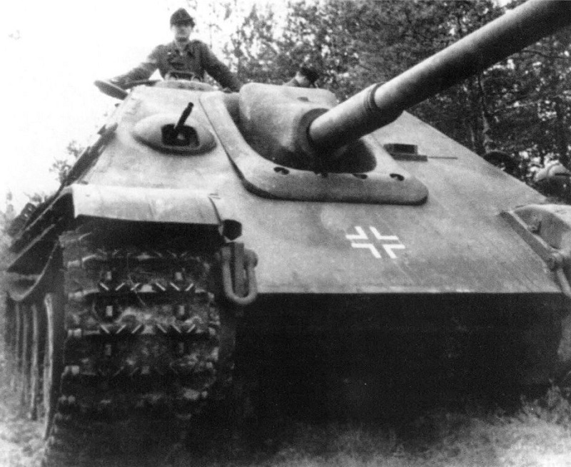 Combat Use of the Panzerjger V Jagdpanther Tank Destroyer - Video, Jagdpanther, Use of weapons, Armored vehicles, Wehrmacht, The Second World War, Longpost, Sau, Fighter