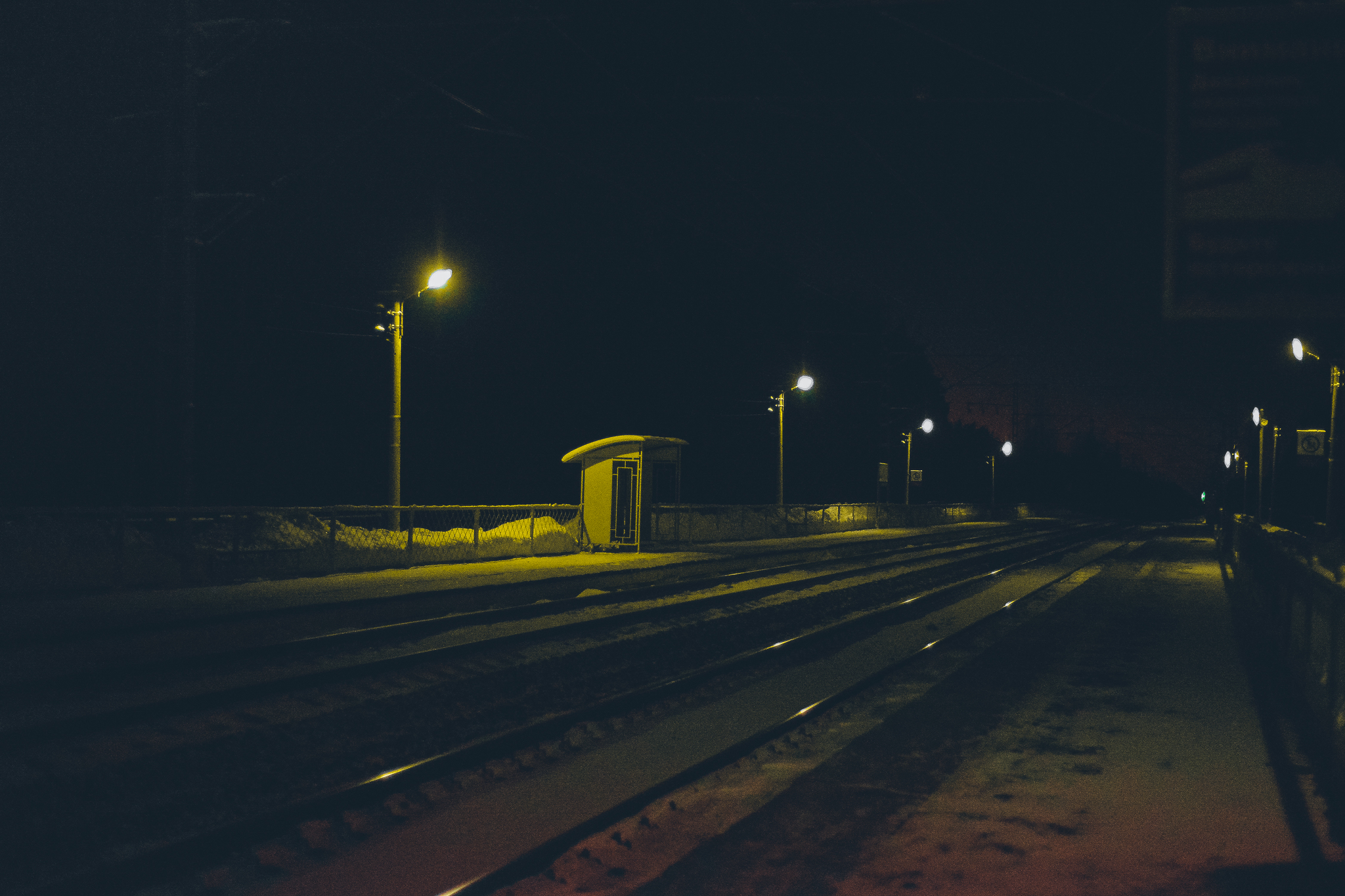 Train - My, Night, The photo, Nikon, A train, Longpost