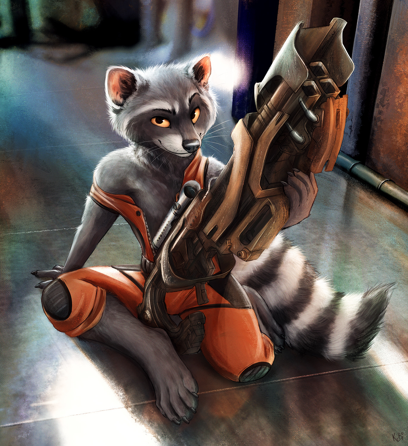 Rocket raccoon e621