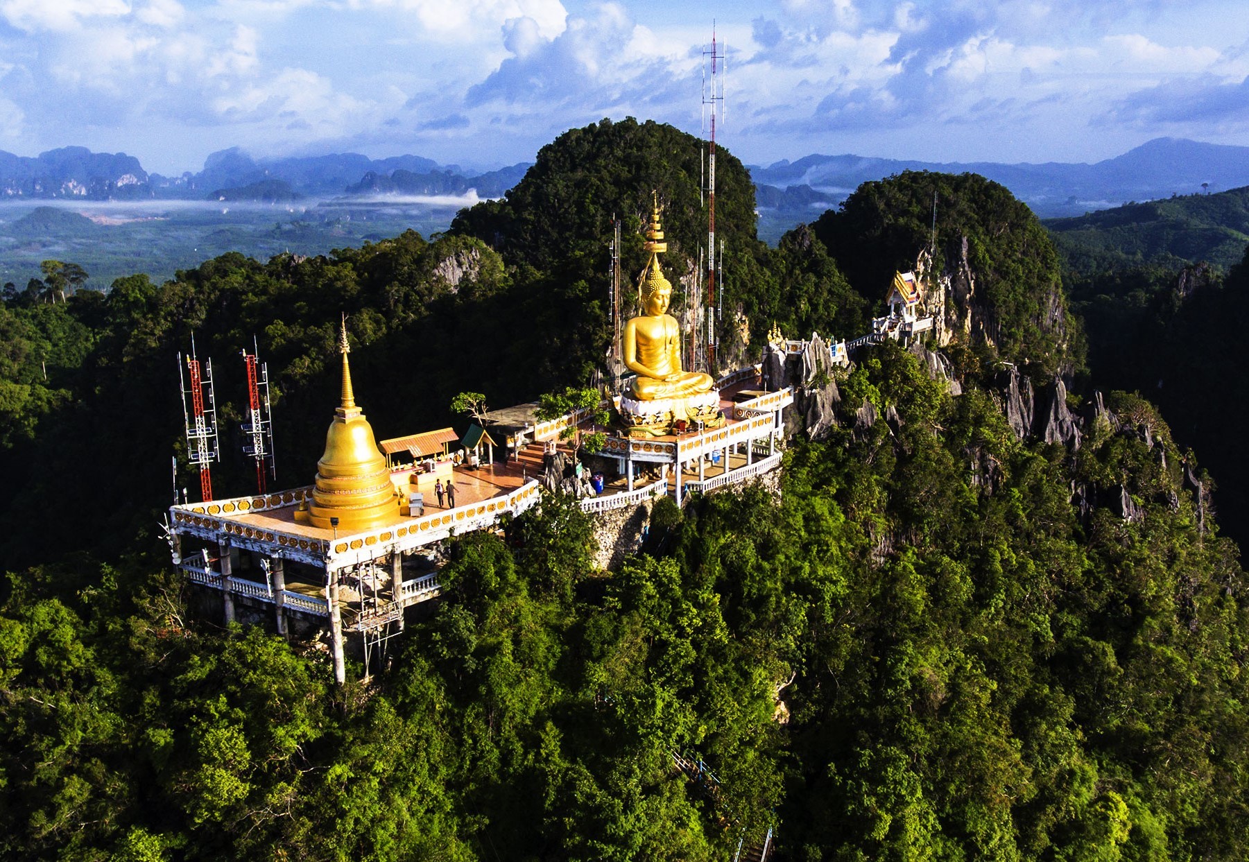 A thousand steps and a thousand monkeys - My, Thailand, Buddha, Phuket, Longpost