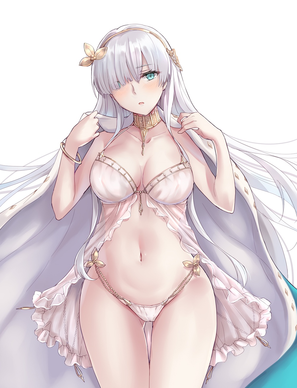 Anastasia - NSFW, Anime, Anime art, Fate, Fate grand order, Anastasia Romanova, Underwear, Boobs, Pantsu, Erotic, Art, Longpost