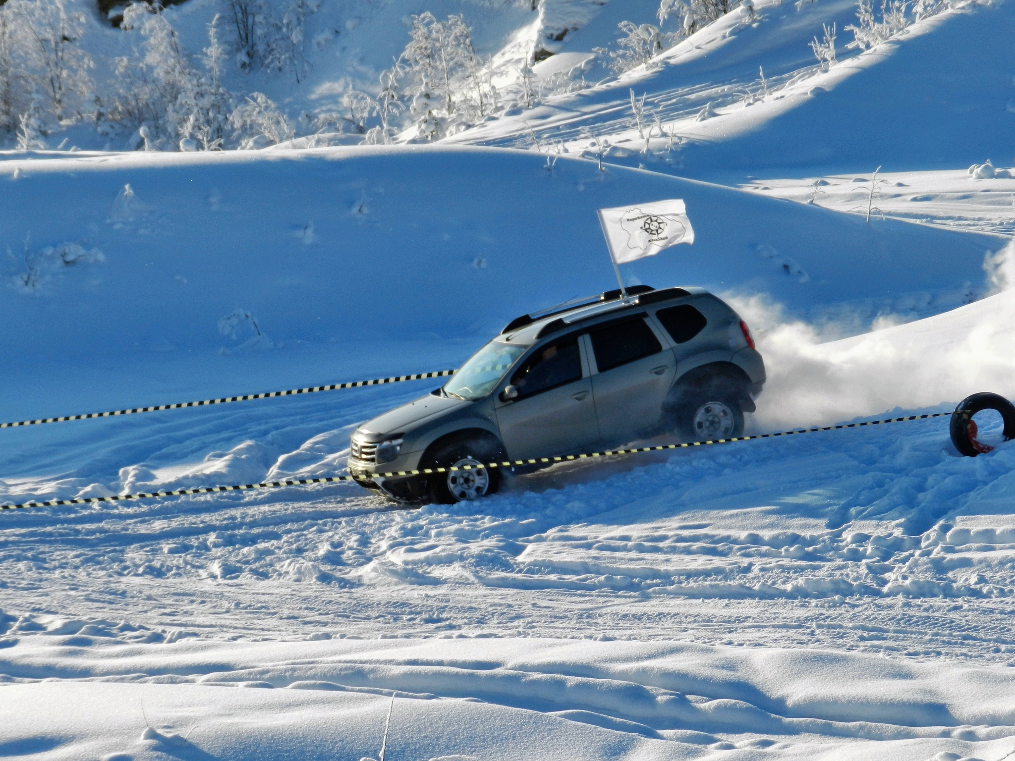 Snow Height 2021. First Stage of the Murmansk Region Club Championship in off-road disciplines - My, Murmansk, Kola Peninsula, Competitions, Sport, Victory, Niva, Sprint, Race, Renault Duster, Snow, Height, 2021, Breaking, UAZ, Team, Chevrolet, freezing, Cup, Prize, Video, Longpost