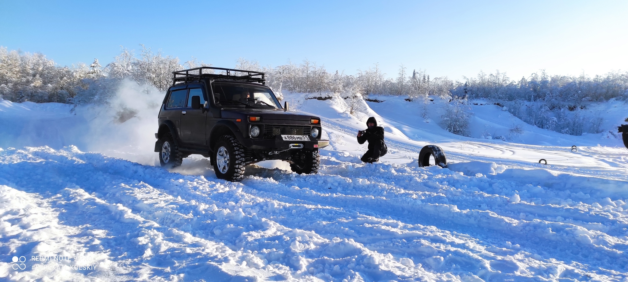 Snow Height 2021. First Stage of the Club Championship of the Murmansk Region in off-road disciplines - My, Murmansk, Kola Peninsula, Competitions, Sport, Victory, Niva, Sprint, Race, , Renault Duster, Snow, Height, 2021, Breaking, UAZ, Team, Chevrolet, freezing, Cup, Prize, Video, Longpost
