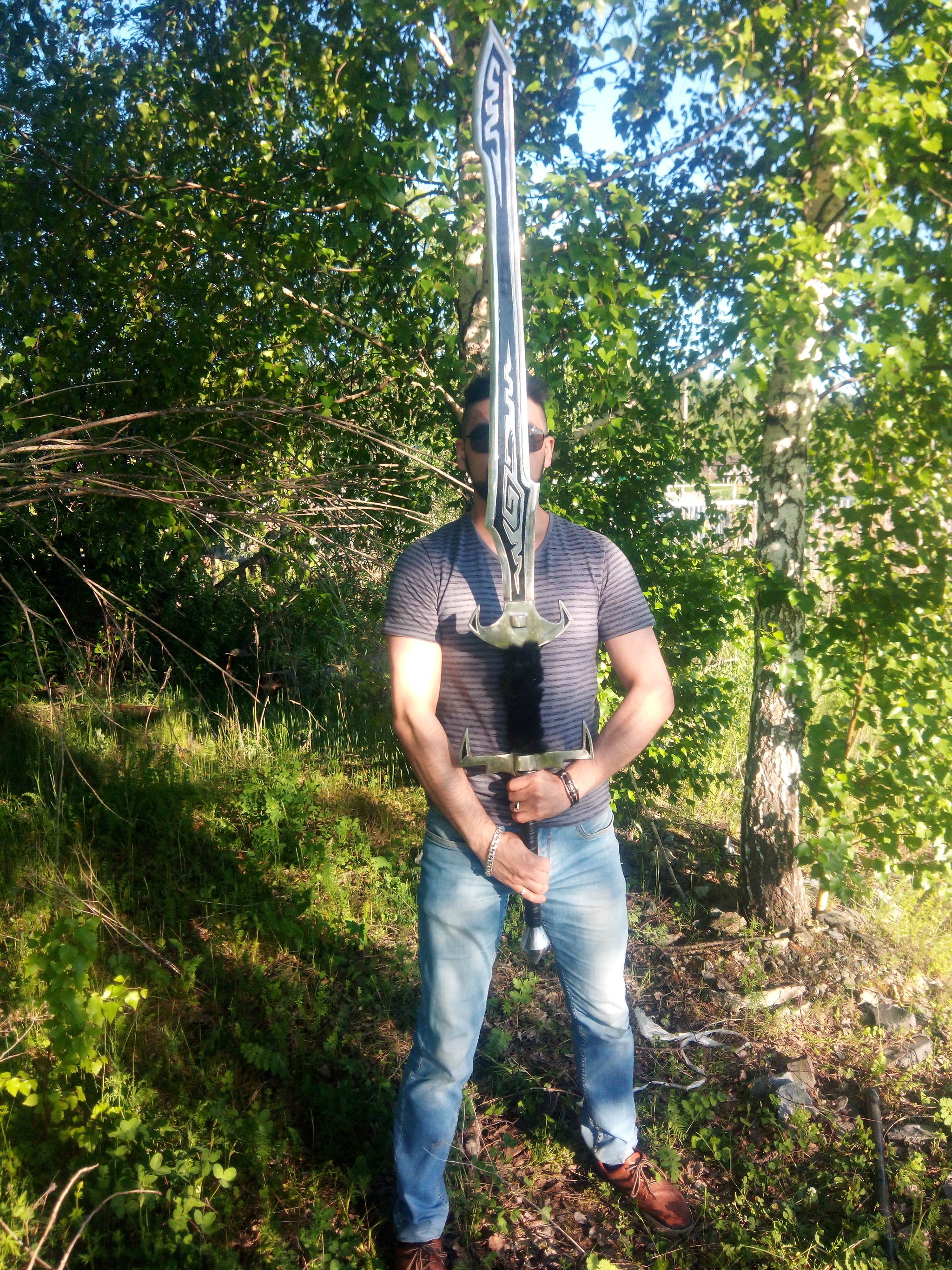 Нордский двуручный меч | Пикабу