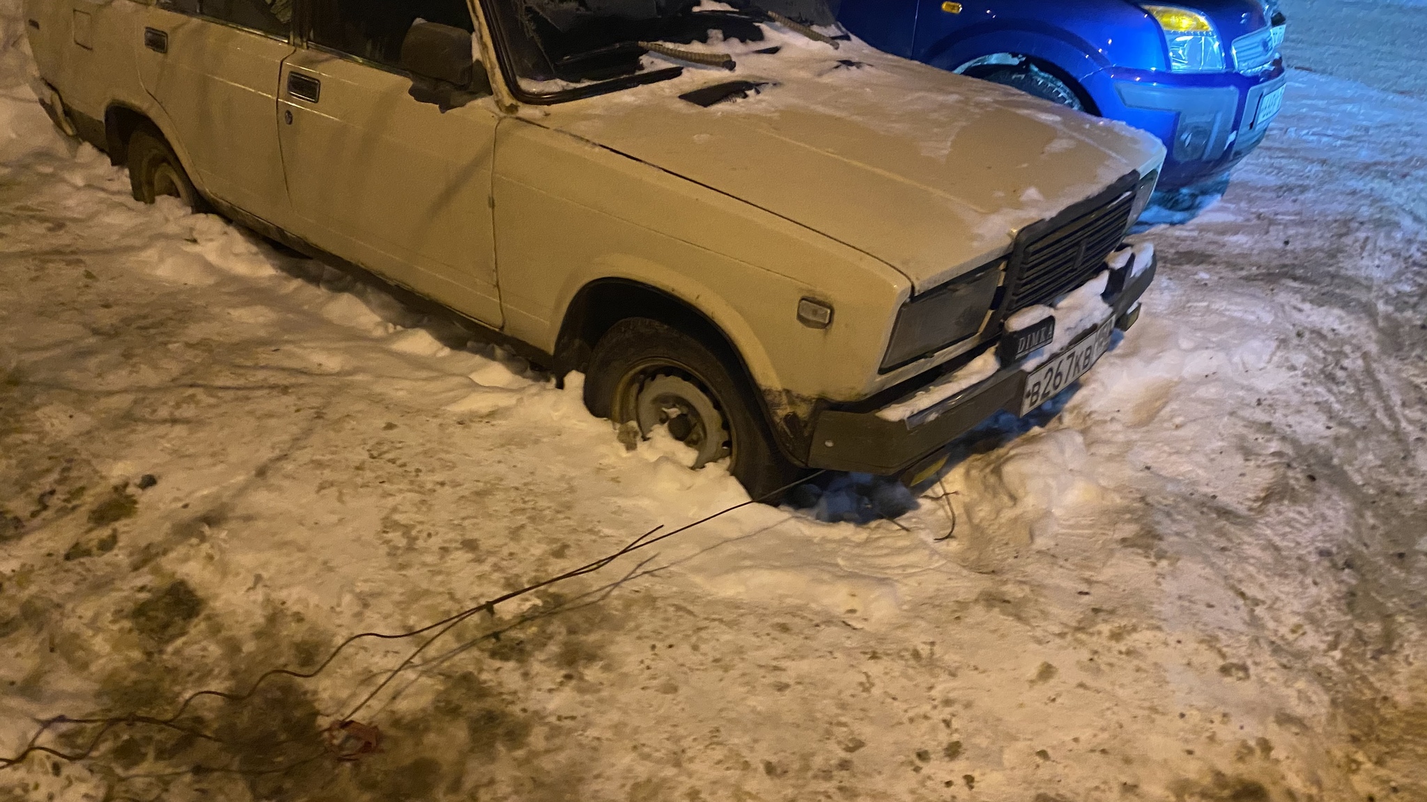 Another parking squat - My, Parking, Impudence, Capture, Neighbours, Yandex Taxi, Longpost