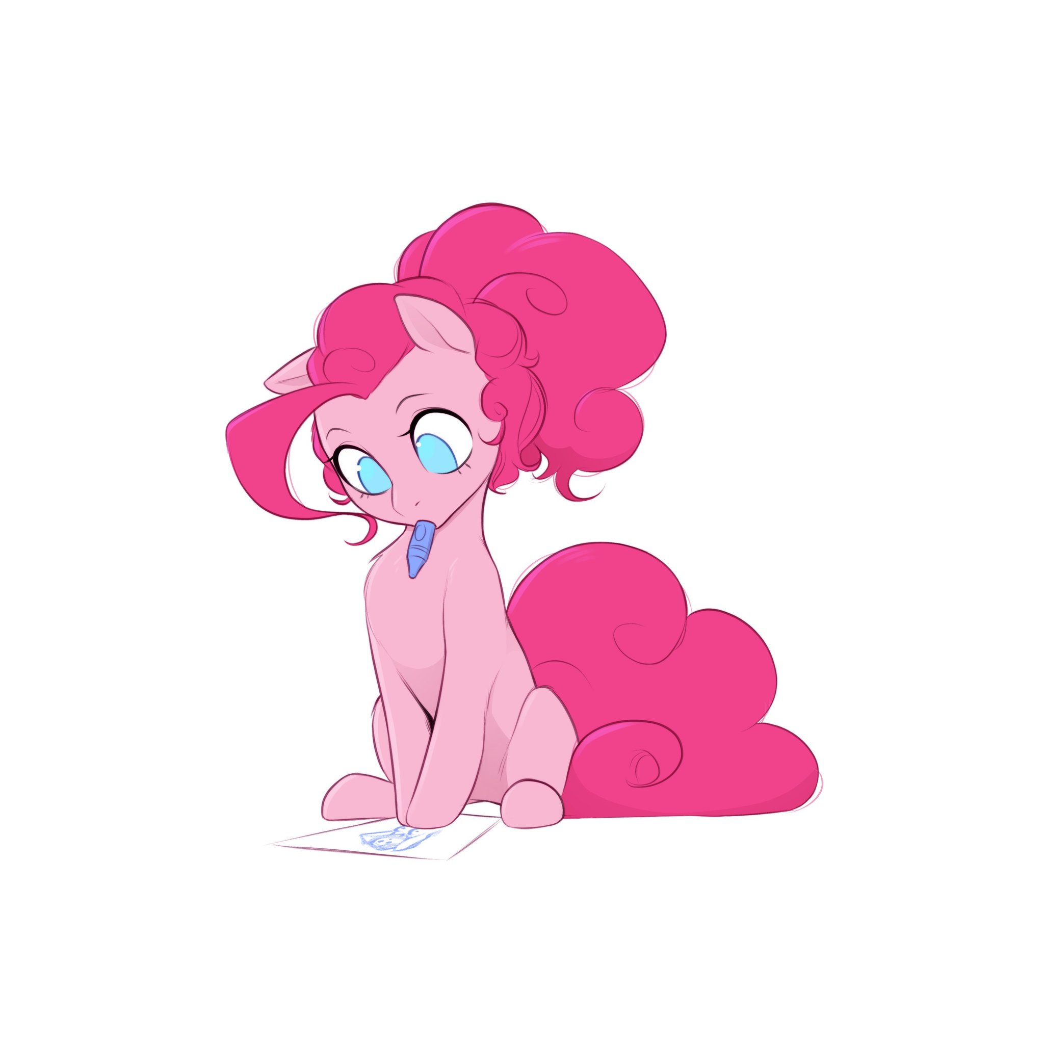 Понка - My Little Pony, PonyArt, Pinkie Pie, CaptainPudgeMuffin