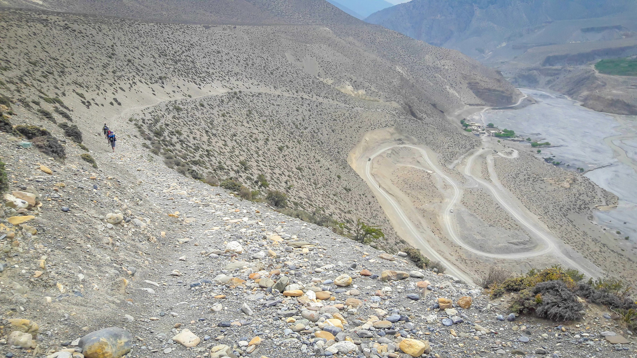 Nepal. Trek around Annapurna. Part 7. Southern Mustang - My, Negative, Hike, Annapurna, Travels, Mountain tourism, Mobile photography, Longpost