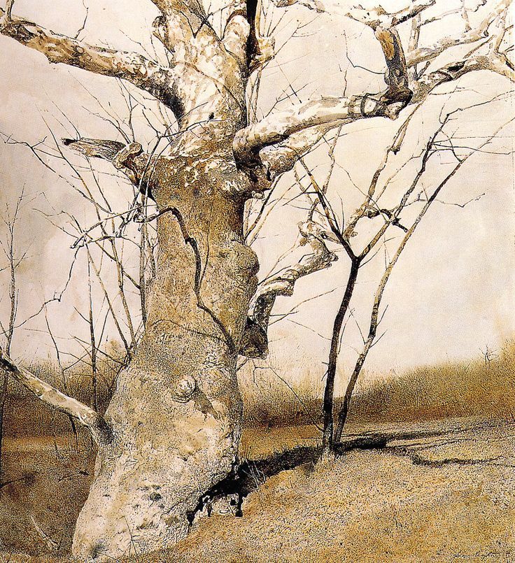 American artists. Andrew Wyeth - NSFW, My, Painting, North America, Longpost, Andrew Wyeth