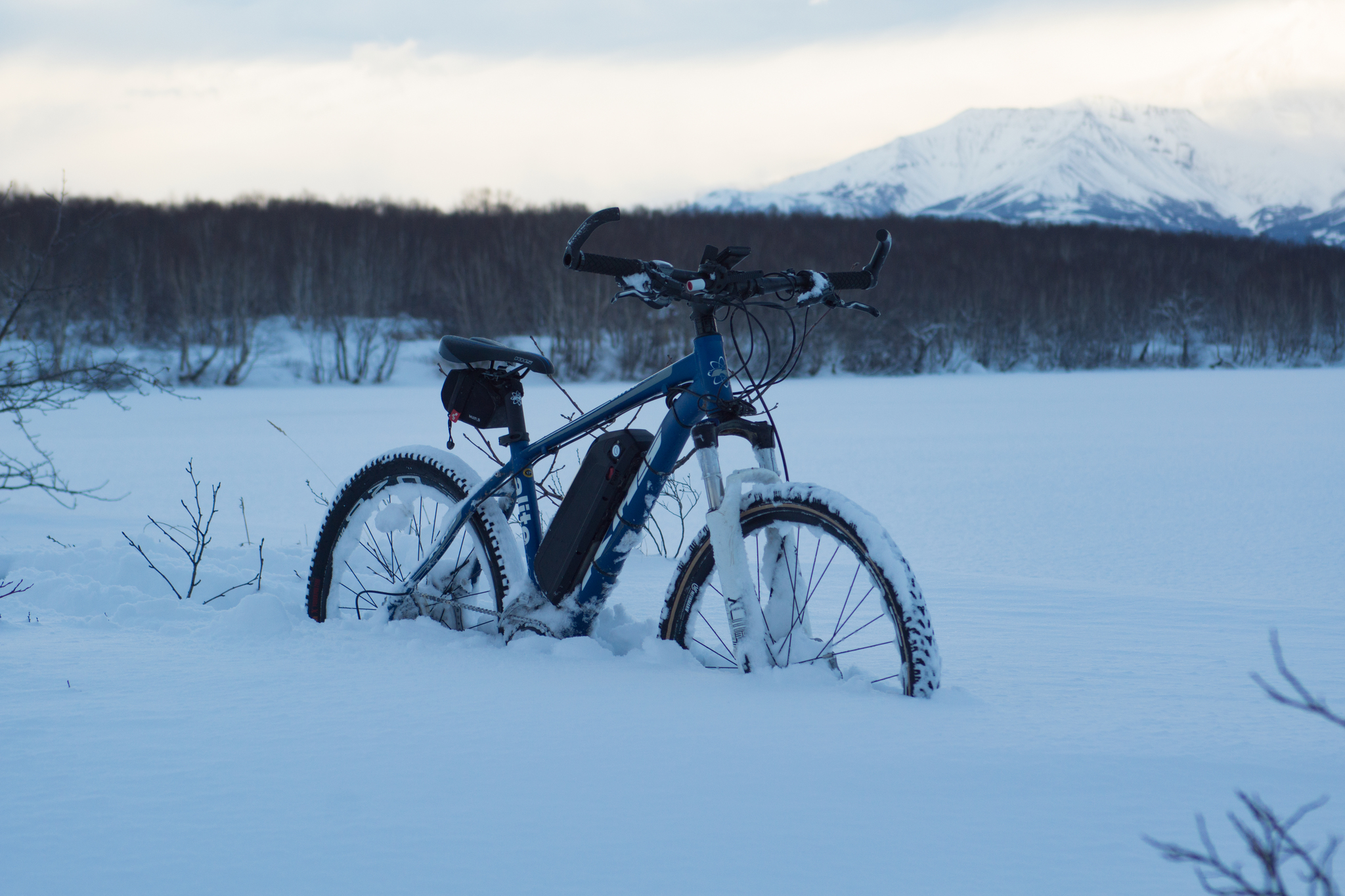 How I joined the fatbikers sect - My, Fatbike, A bike, Kamchatka, Winter, Leisure, Video, Longpost, Petropavlovsk-Kamchatsky