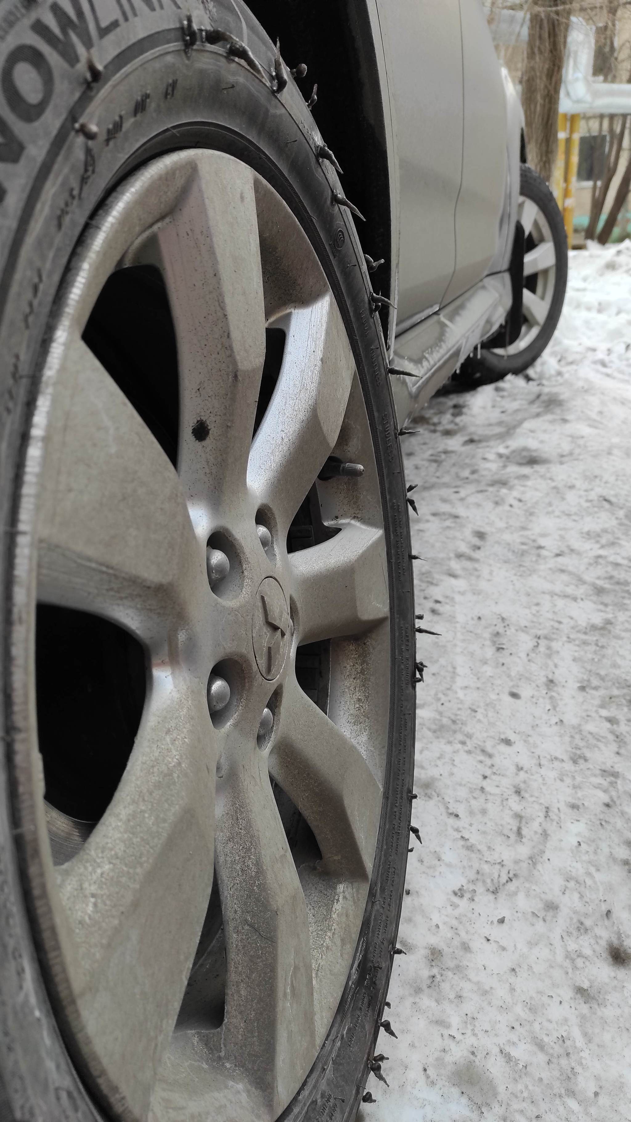 Шипованная резина | Пикабу