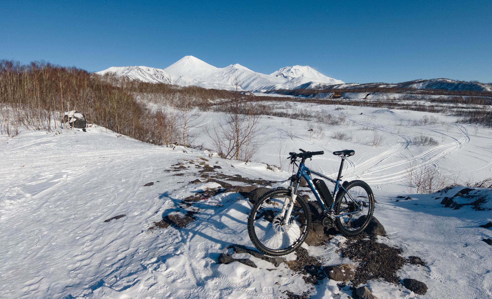 How I joined the fatbikers sect - My, Fatbike, A bike, Kamchatka, Winter, Leisure, Video, Longpost, Petropavlovsk-Kamchatsky