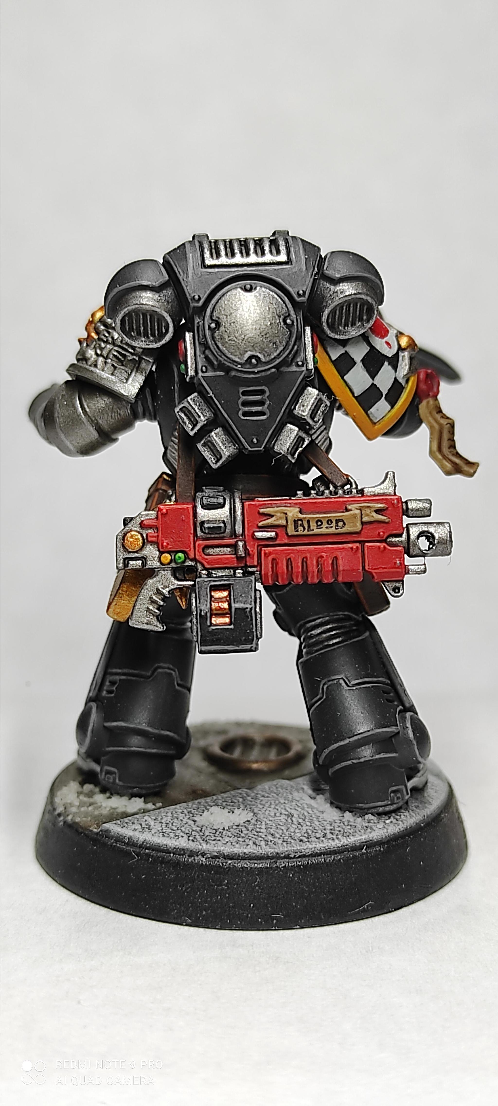 Deathwatch Weeper - My, Wh miniatures, Wh painting, Death Watch, Lamenters, Longpost, Warhammer 40k, Warhammer