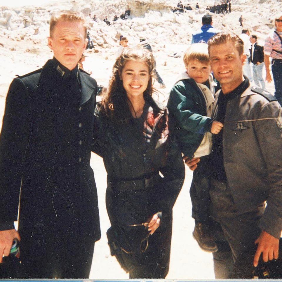 A little bit of nostalgia 4: behind the scenes of Starship Troopers - Starship Troopers, Photos from filming, Actors and actresses, Paul Verhoeven, Longpost, Movies