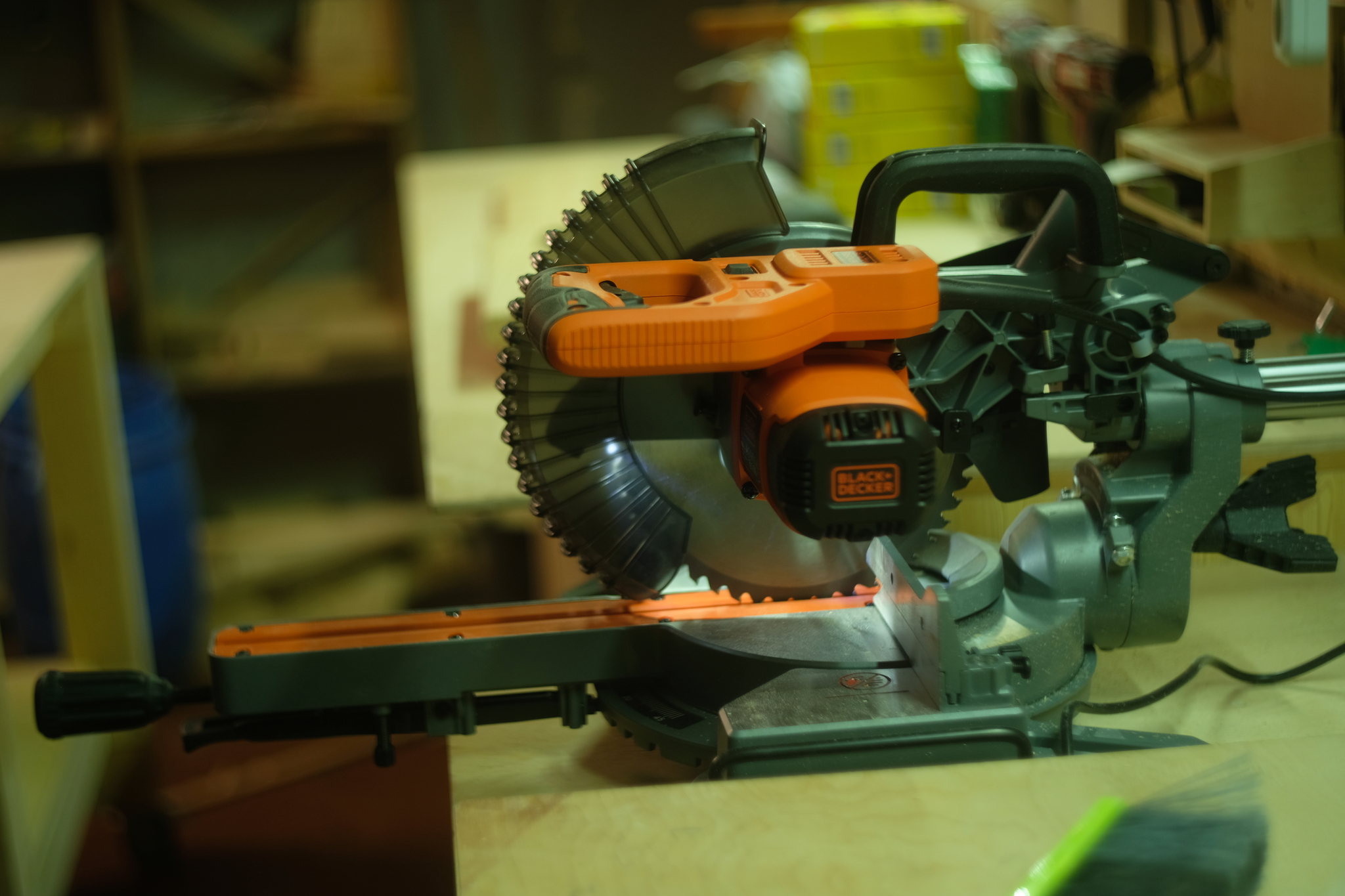 Review of the miter saw with broaching BLACK+DECKER BES700 QS - My, Trimming saw, Trimming, Tools, Overview, Unpacking, Video, Longpost