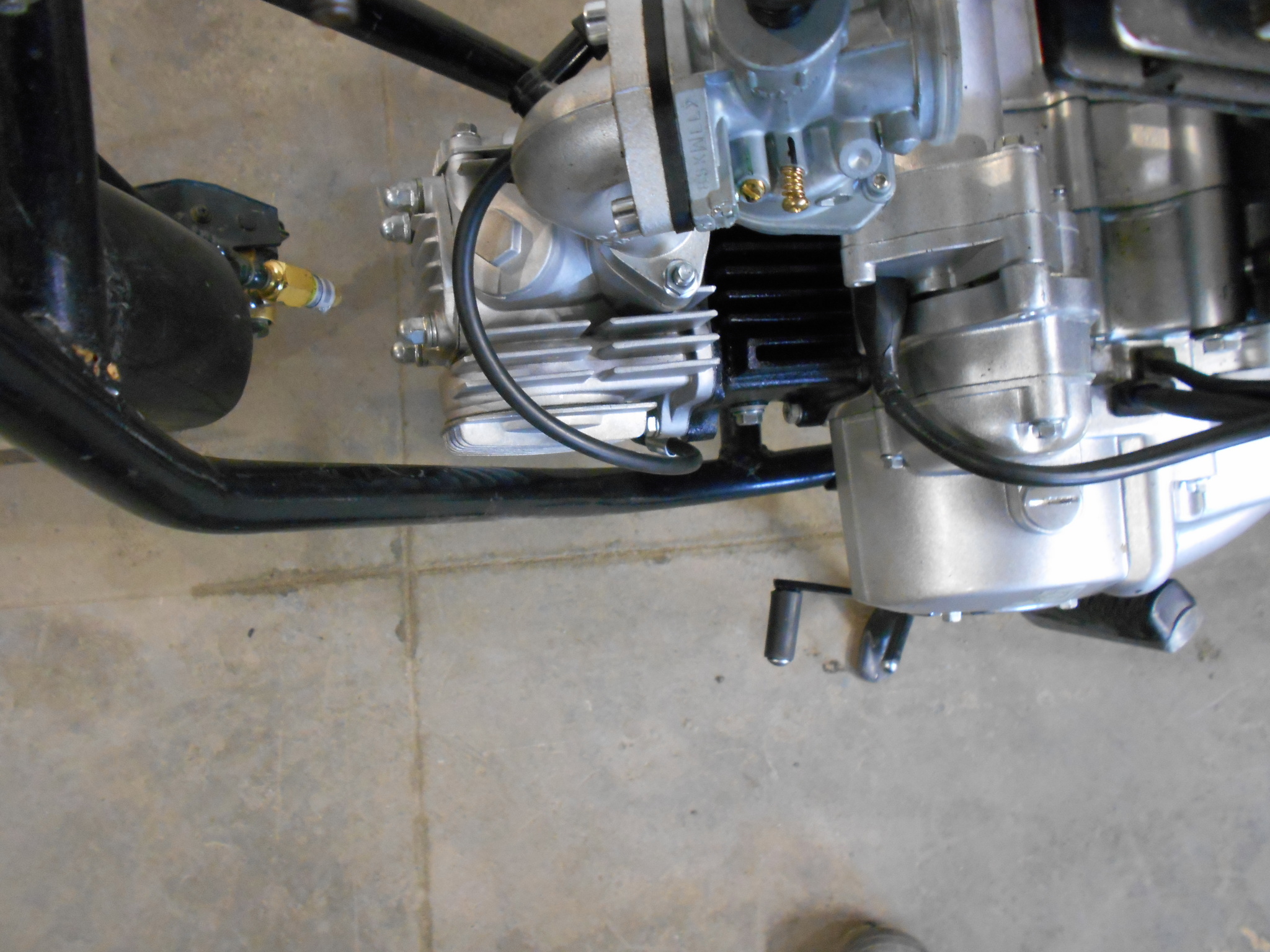 Увеличение объёма мотоциклетного двигателя с 50 кубов до 110. Из 139FMB ...