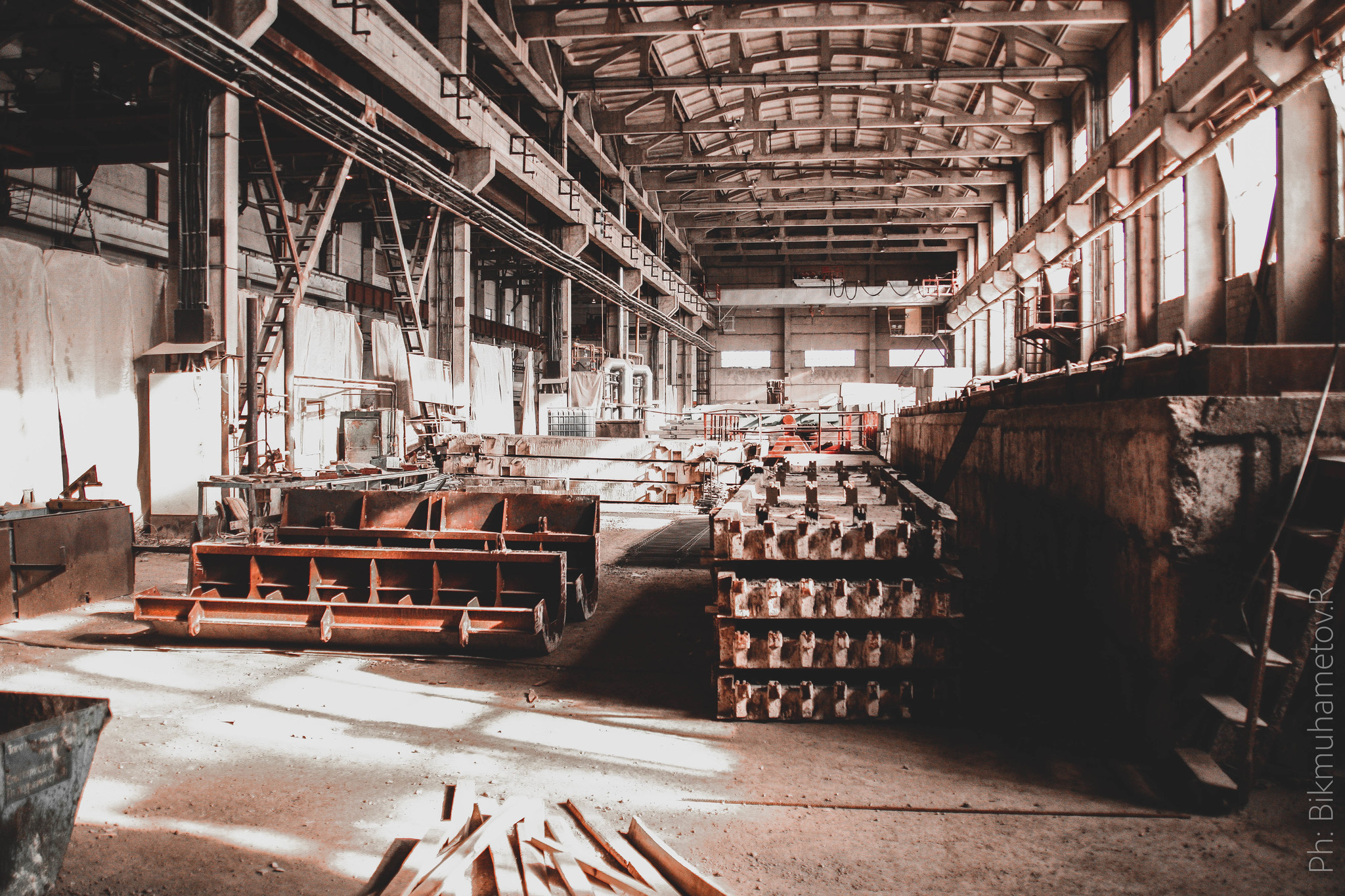 Walk through the reinforced concrete plant in Sterlitamak, Republic of Bashkortostan - My, Walk, Abandoned, The photo, Lightroom, Lenin, Longpost