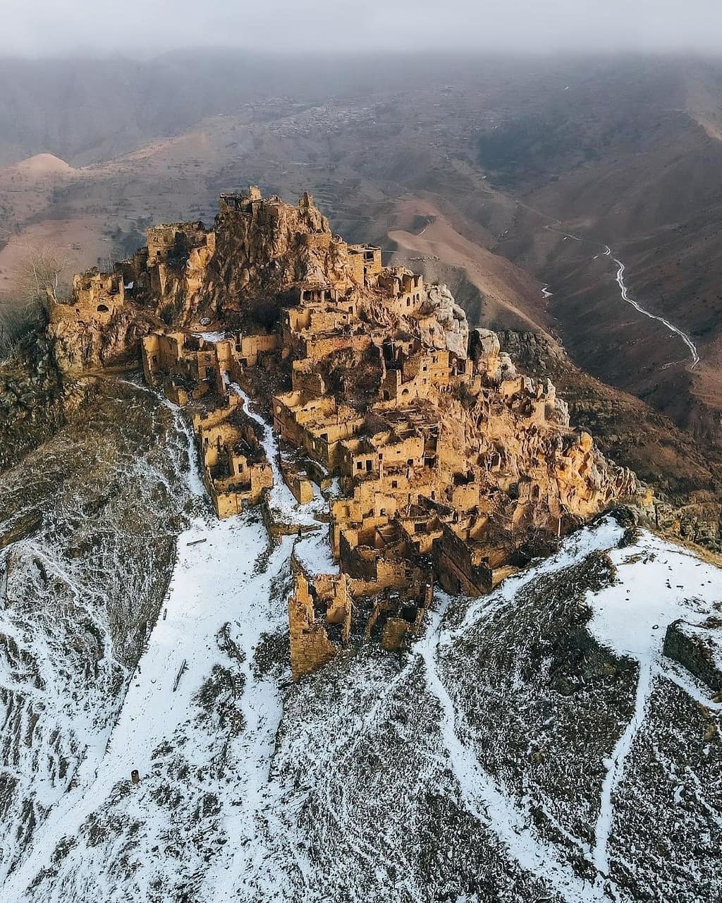 Abandoned village of Gamsutl, Republic of Dagestan - Dagestan, Abandoned, The photo, Longpost