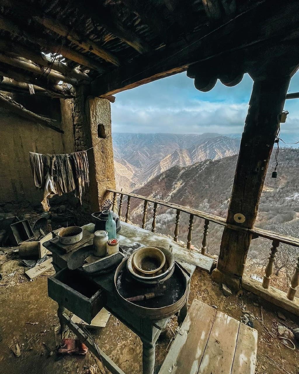 Abandoned village of Gamsutl, Republic of Dagestan - Dagestan, Abandoned, The photo, Longpost