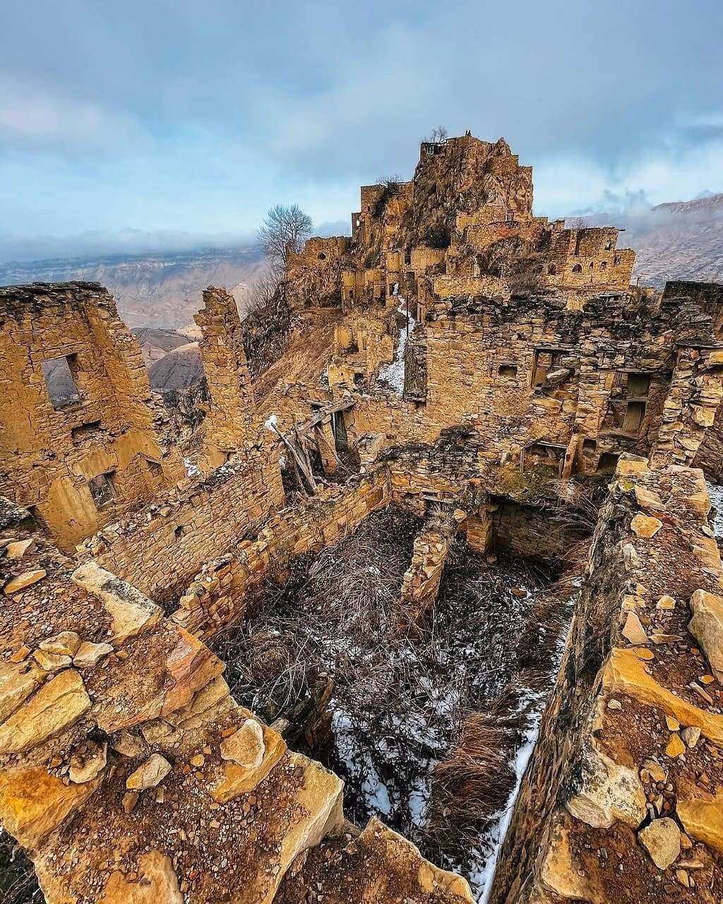 Abandoned village of Gamsutl, Republic of Dagestan - Dagestan, Abandoned, The photo, Longpost