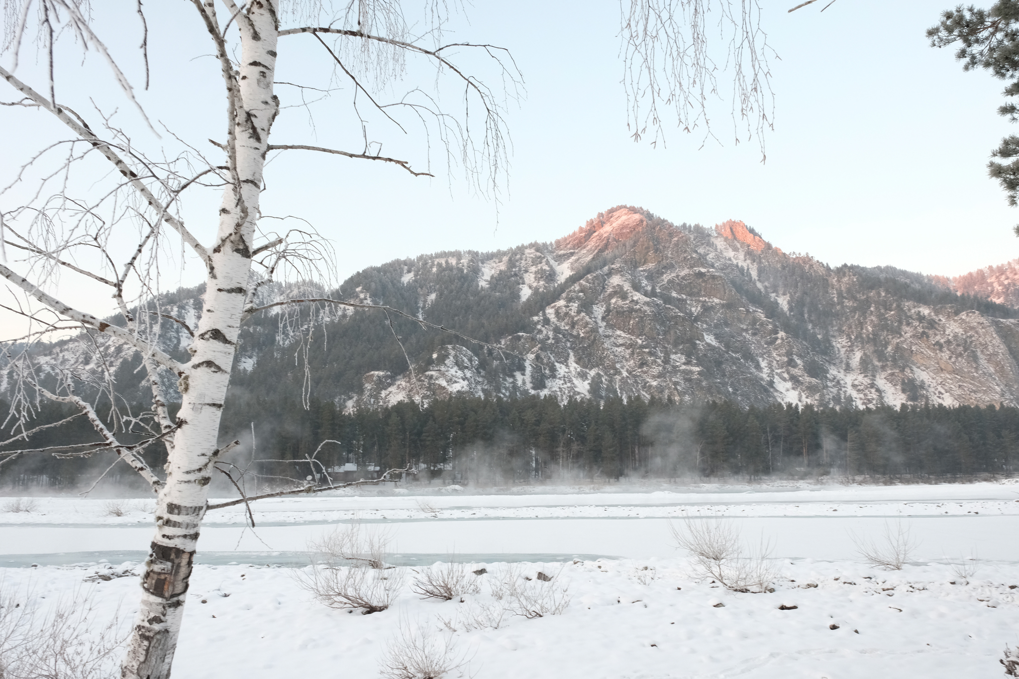 Altai in winter - My, Altai Republic, Mountain Altai, Travels, Longpost