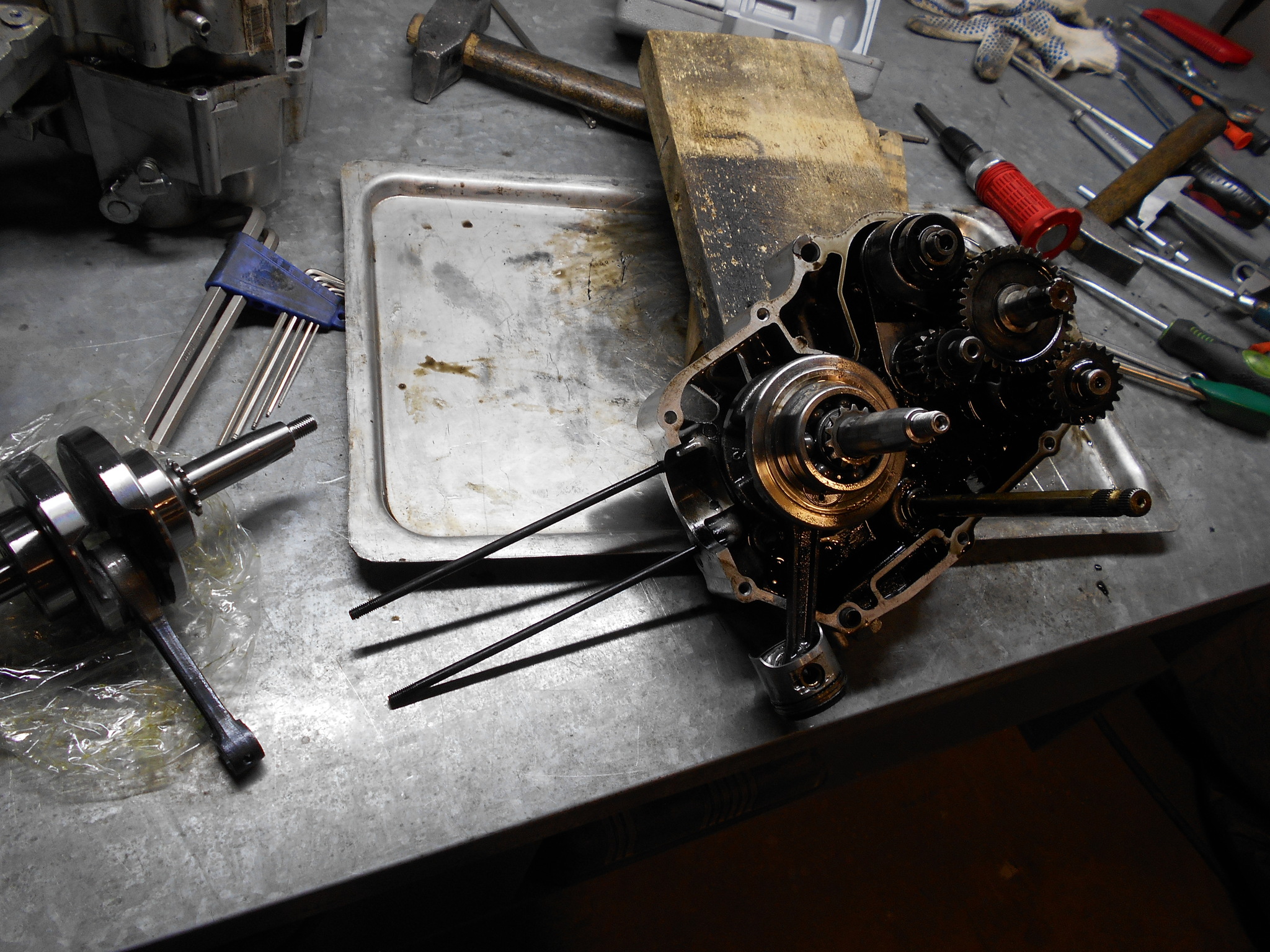 Увеличение объёма мотоциклетного двигателя с 50 кубов до 110. Из 139FMB ...