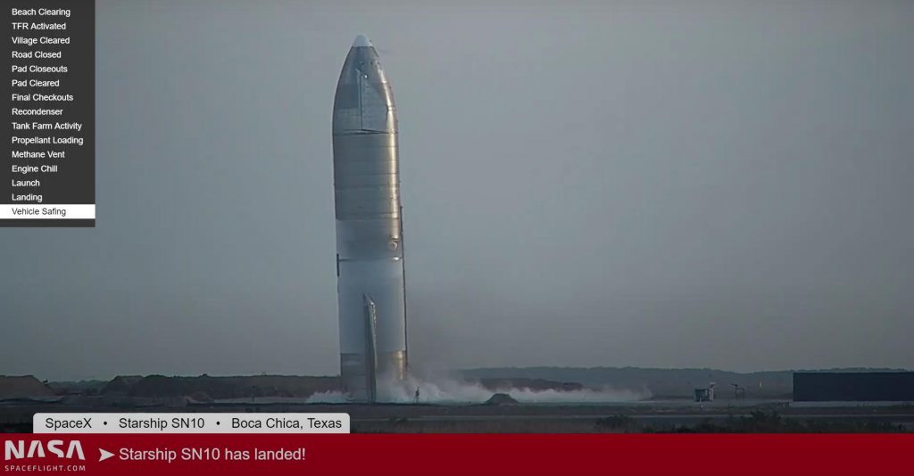 Starship SpaceX впервые приземлился, но взорвался через несколько минут. Teslarati - Космос, SpaceX, Starship, Видео, Длиннопост