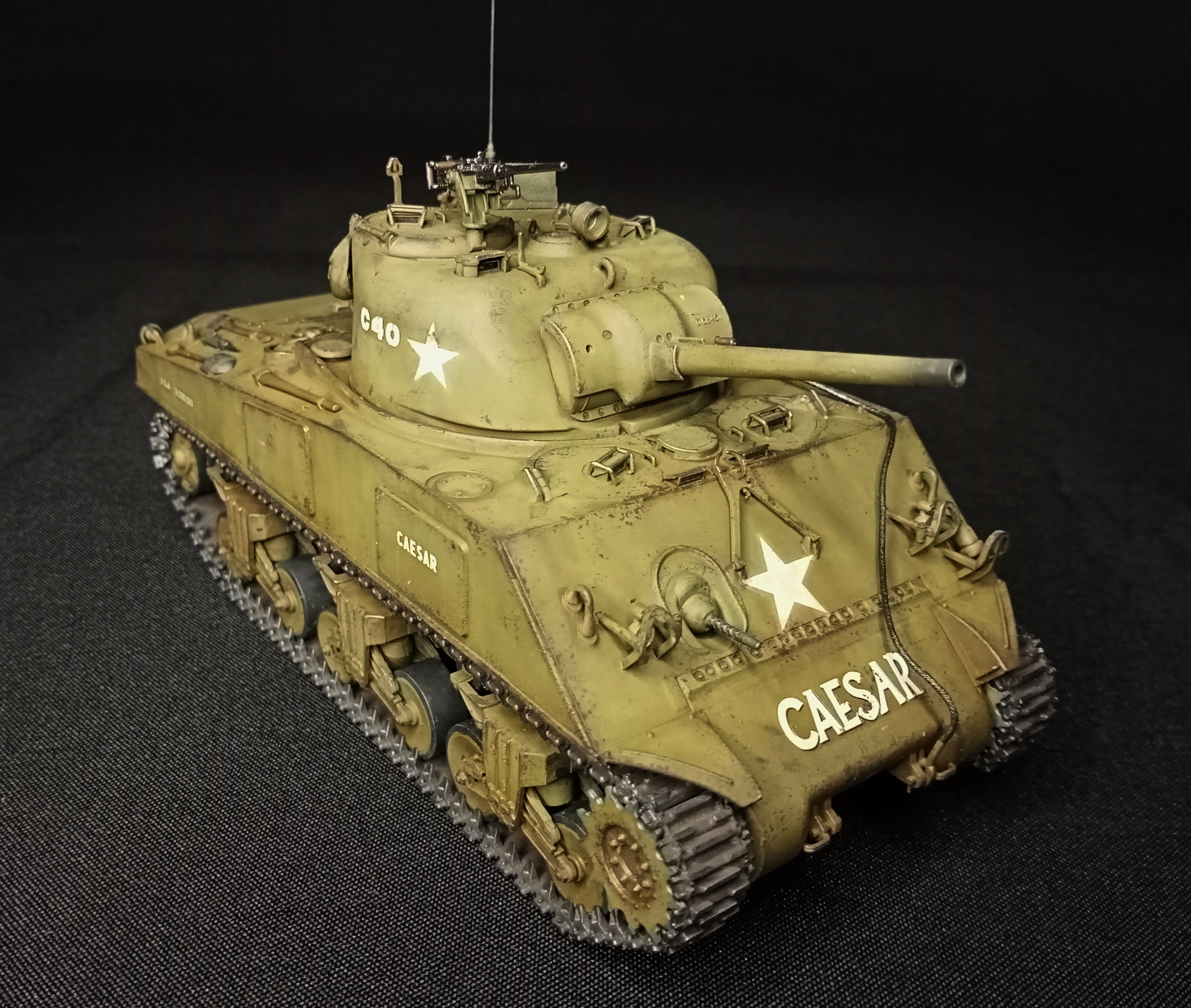 American bestseller. M4A2 Sherman - My, Stand modeling, Modeling, Prefabricated model, Tanks, Story, Technics, The Second World War, USA, Sherman, Needlework without process, Hobby, With your own hands, Video, Longpost