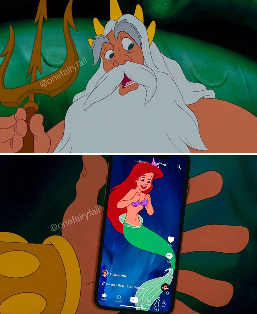 If Disney princesses had gadgets - Disney princesses, Art, Fan art, Humor, Longpost