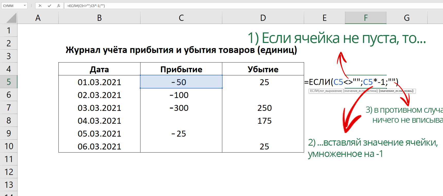 Excel: How to change negative numbers to positive and vice versa (negative to positive values) - My, Microsoft Excel, Google Sheets, Manual, Video, Longpost
