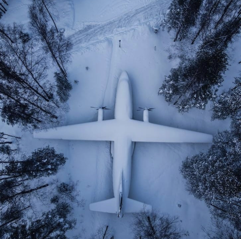 Silent flight - Airplane, Silence, The photo, Leningrad region