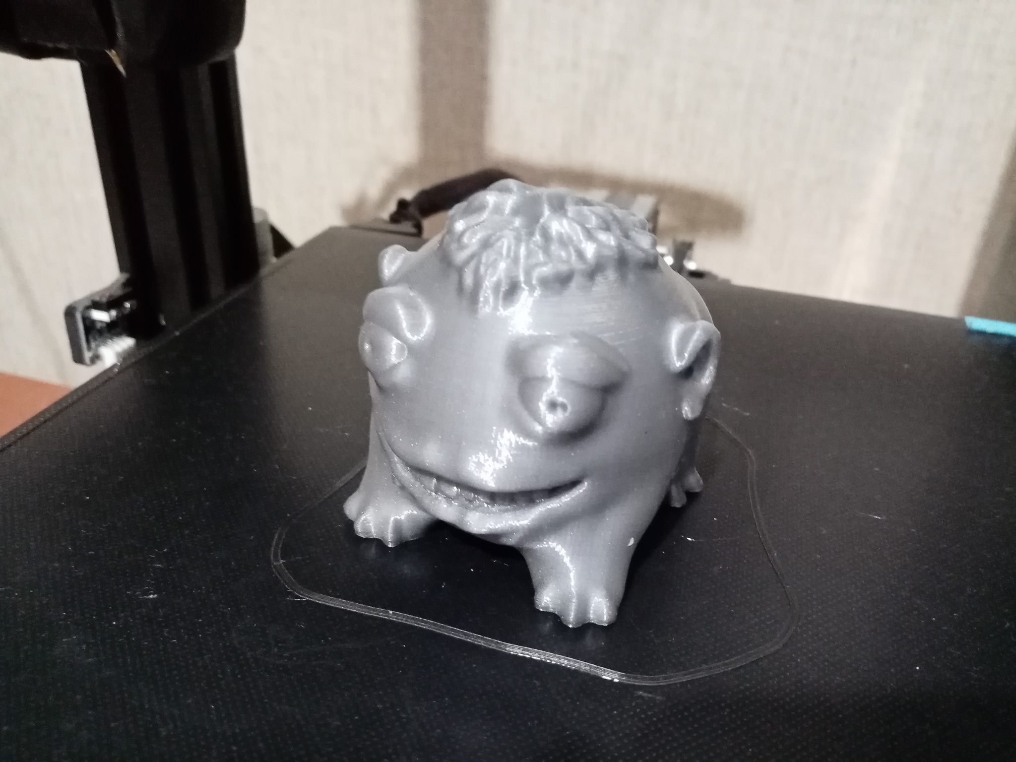 A little bit of addiction and 3D printing - My, 3D печать, 3D printer, Horror, Video, Longpost