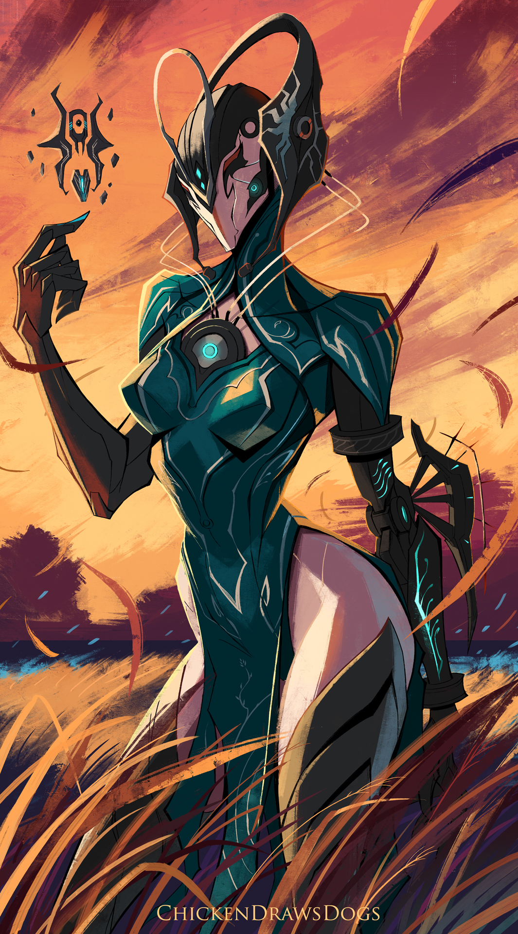 Banshee - Games, Warframe, Art