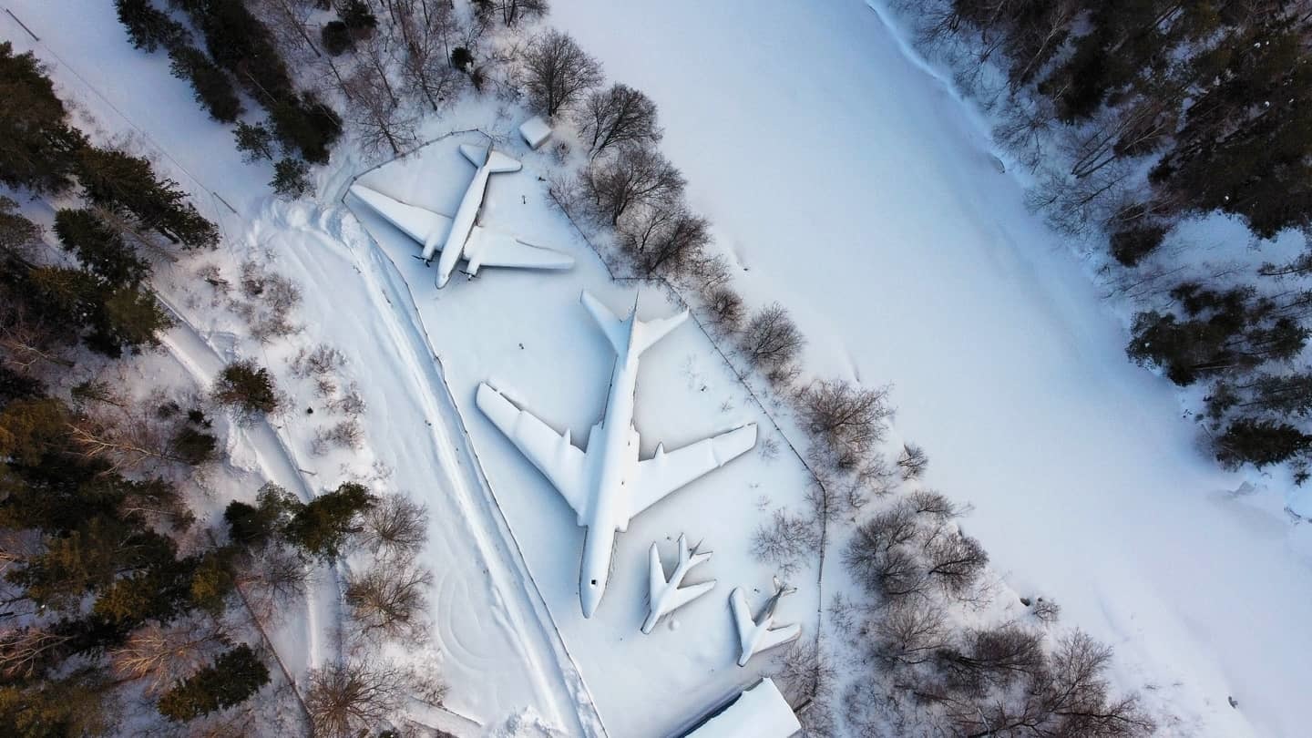 Forest aviators - My, Nizhny Novgorod, Gorodets, Airplane, View from above