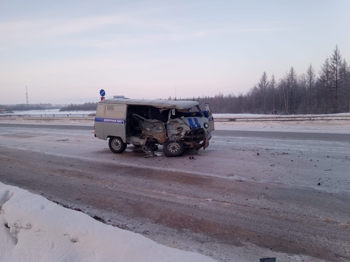 GTA in Urengoy or night pursuit of the URAL - Погоня, Road accident, New Urengoy, Video, Longpost