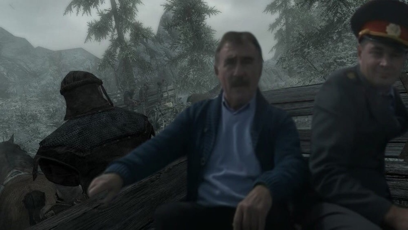 Here is a simple cart. Horse, driver, four wooden wheels. And passengers. There are hundreds of such crews throughout Skyrim - The investigation was conducted, Leonid Kanevsky, The Elder Scrolls V: Skyrim