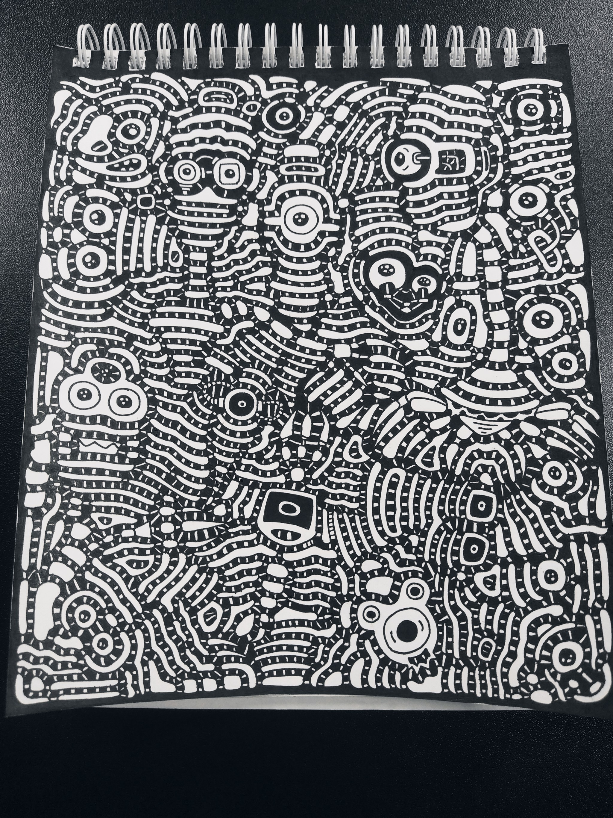 Gel pen part 10 - My, Creation, Doodle, Gel pen, Art, Longpost