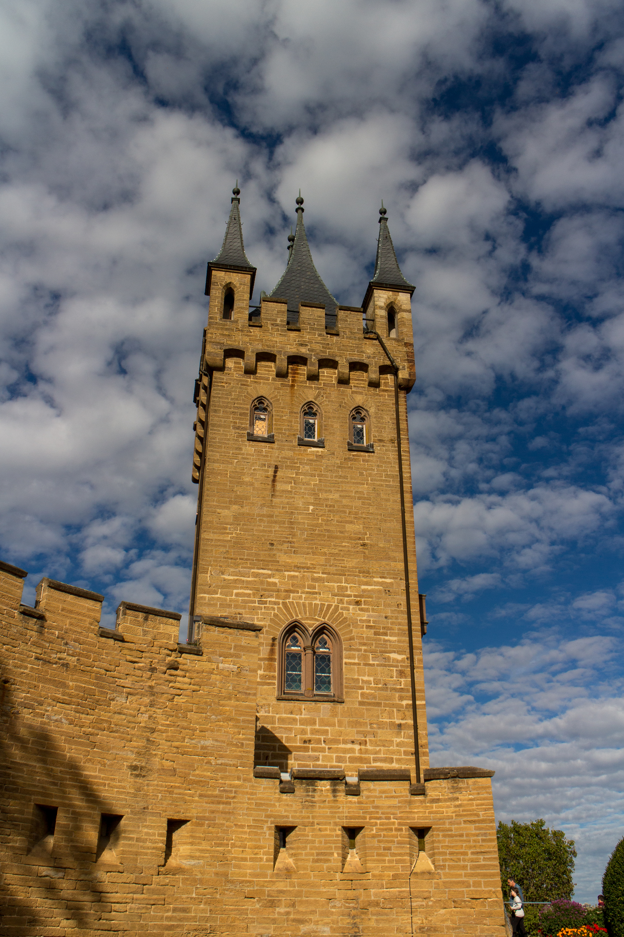 Hohenzollern Castle - My, Germany, Lock, Travels, Hohenzollern Castle, Landscape, Sky, Middle Ages, Prussia, Longpost, Fortification