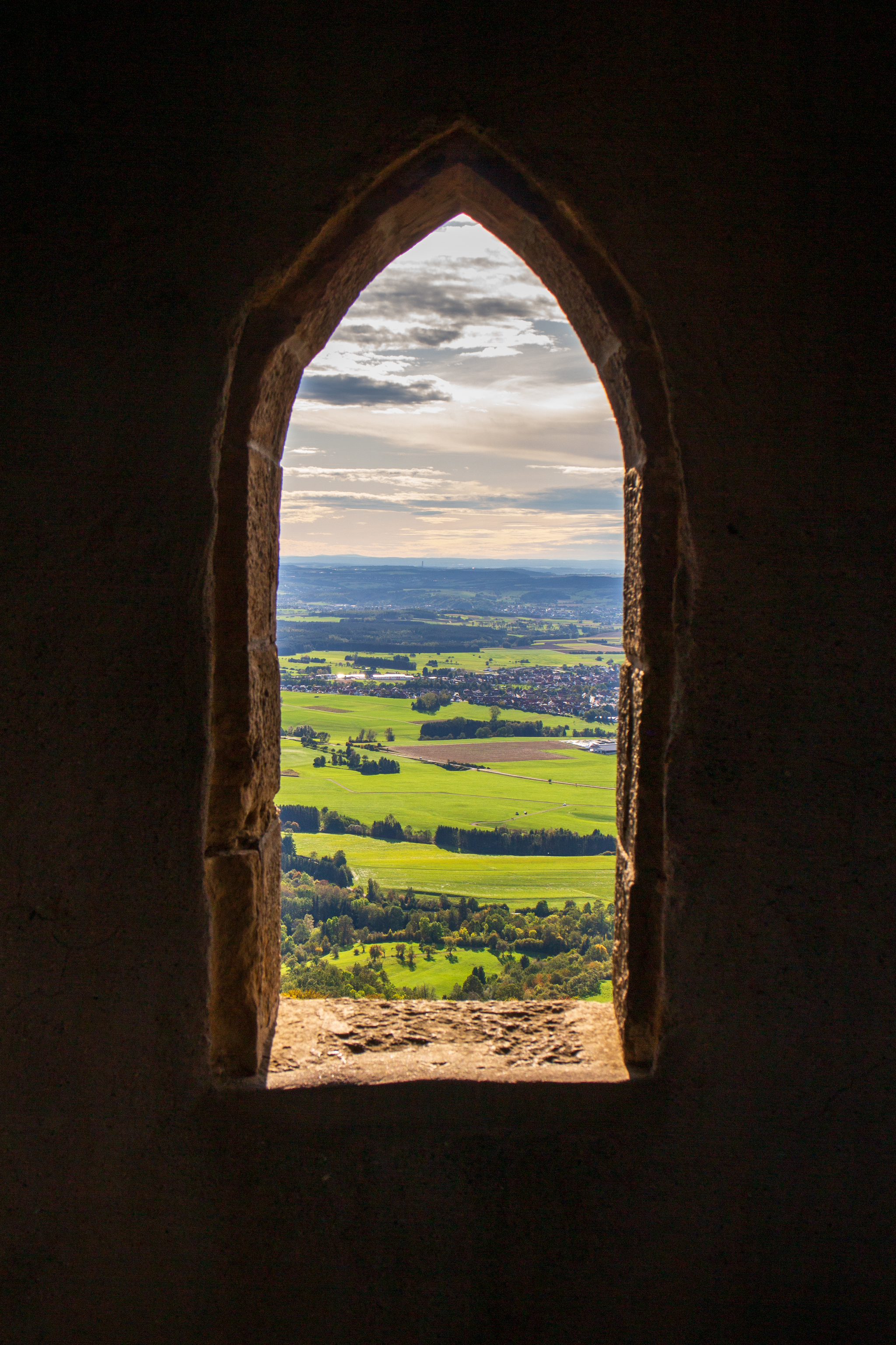 Hohenzollern Castle - My, Germany, Lock, Travels, Hohenzollern Castle, Landscape, Sky, Middle Ages, Prussia, Longpost, Fortification