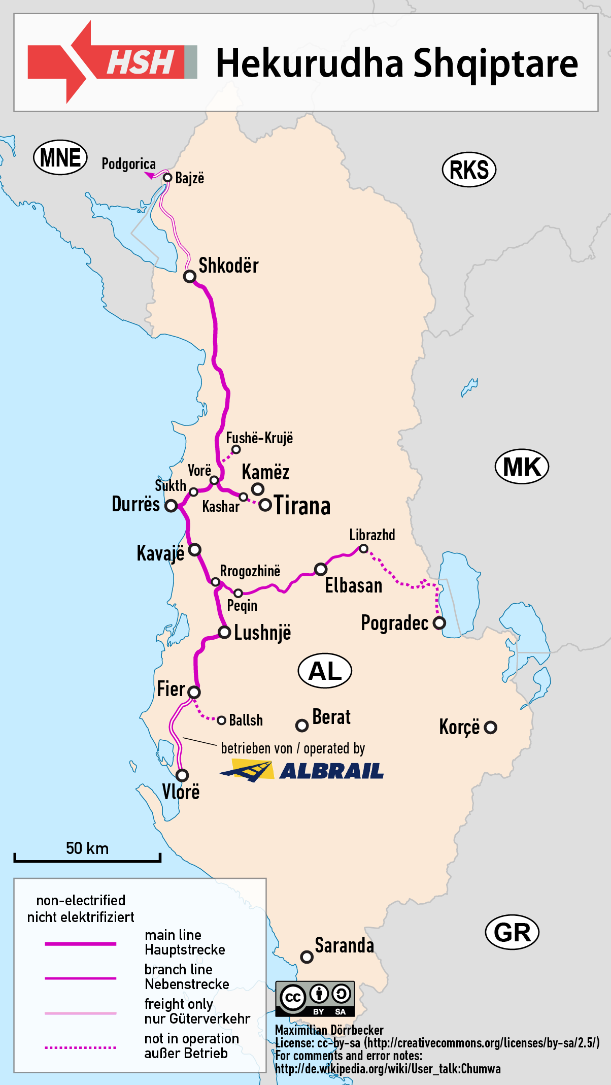 So much for the Europe-Albanian Railway - Railway, Albania, Bunker, Video, Longpost