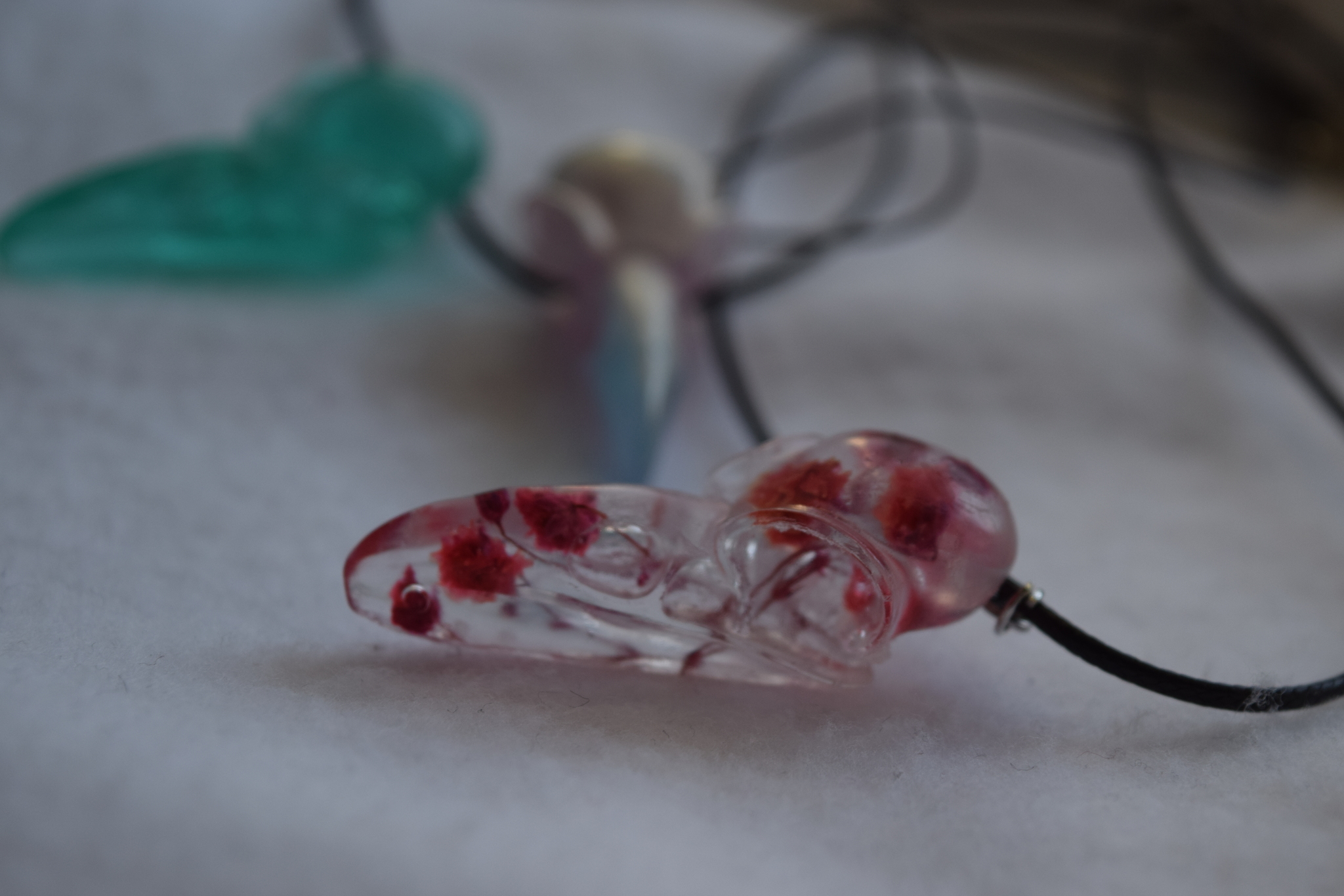 Bird skulls made of epoxy resin - My, With your own hands, Epoxy resin, Epoxy resin jewelry, Longpost, Needlework without process