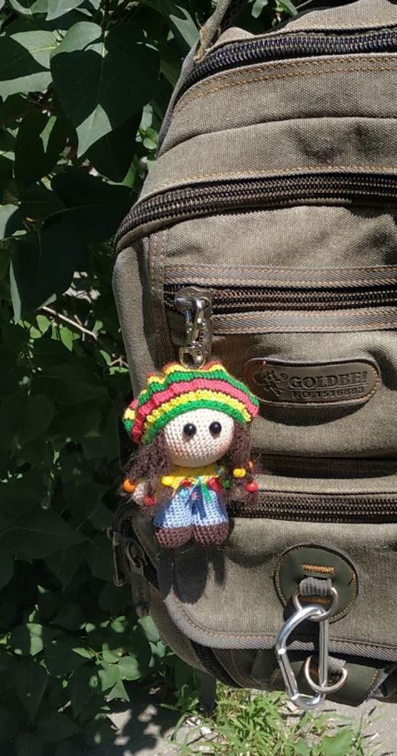 Mini Rasta - My, Needlework, Friday tag is mine, Rastaman, Knitting, Longpost, Needlework without process