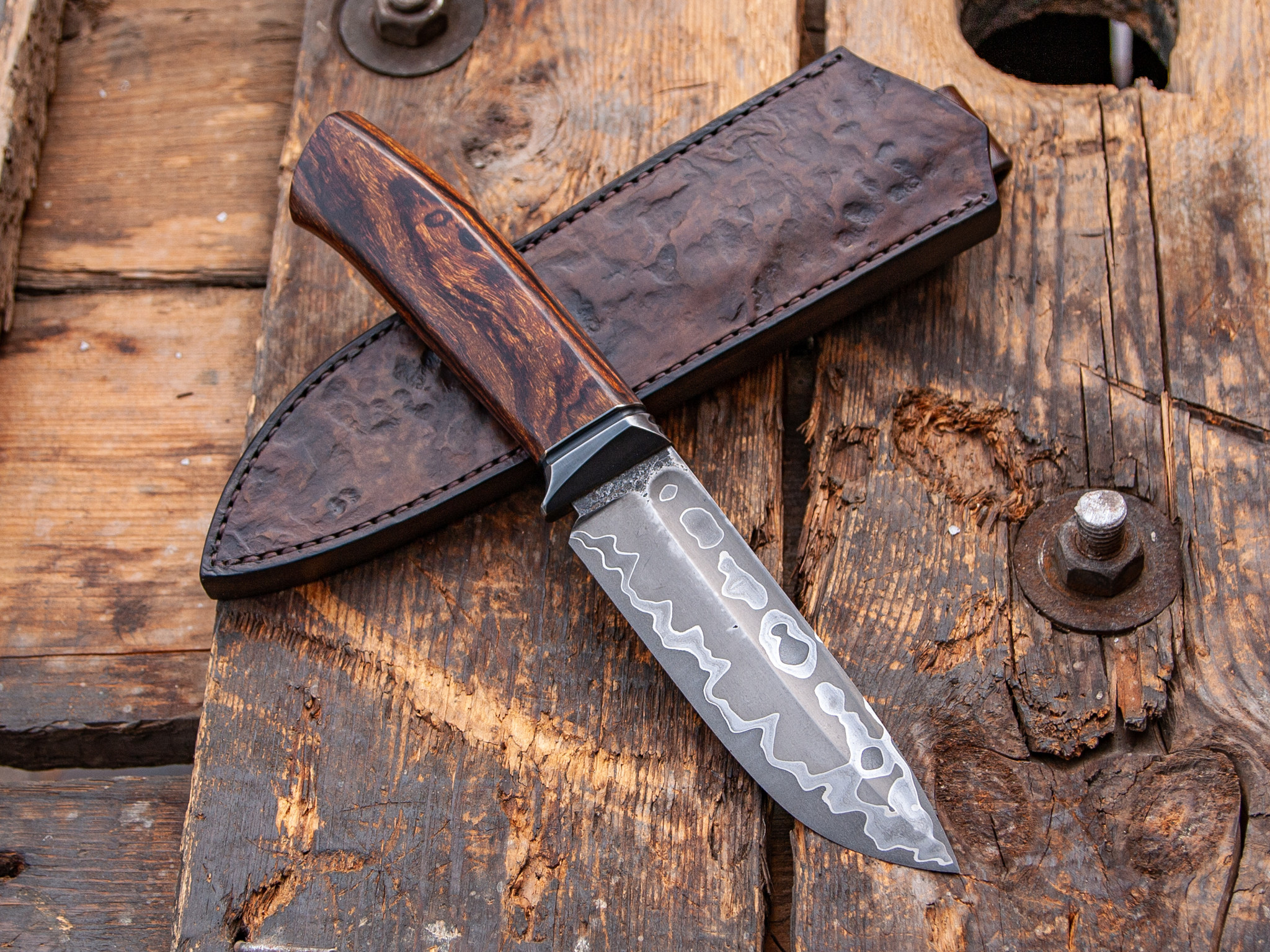 A little about how people get sick from knife making - My, Knife, Knife makers, Longpost